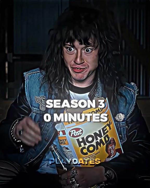 Eddie Munson Screen Time #strangerthings #steveharrington #eleven#eddiemunson #shorts