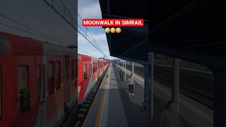 MOONWALK IN SIMRAIL 🤣 #simrail #trainsim #trainsimulator #zugsimulation #simulationsspiel
