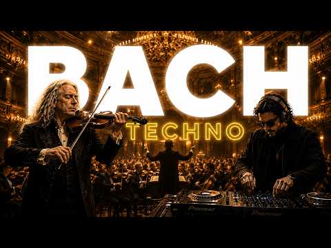 Bach Techno Mix (Inspired by Johann Sebastian Bach) - Violin Virtuosity for Deep Focus