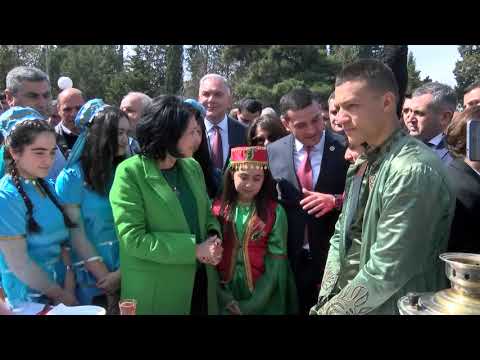 პრეზიდენტმა აზერბაიჯანელ მოსახლეობას ნოვრუზ ბაირამი მიულოცა
