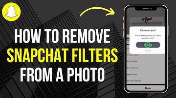 How to Remove Snapchat Filters from a Photo (Easy Way)