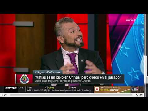 El director general de Chivas José Luis Higuera, estuvo en fútbol picante @Chivas #Chivas #ESPN