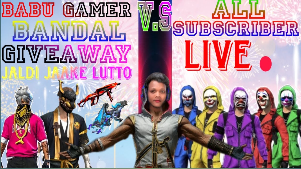 BABU Gamer Live Stream free fire  Bandal  giveaway  Onli aal sascirib 🎮🎁🎁🎁🎁🎁🎁🎁🎁🎁🎁🎁🎁🎁🎁🎁🎁🎁🎁🎁🎁🎁🎁🎁🎁🎁🎁🎁🎁🎁