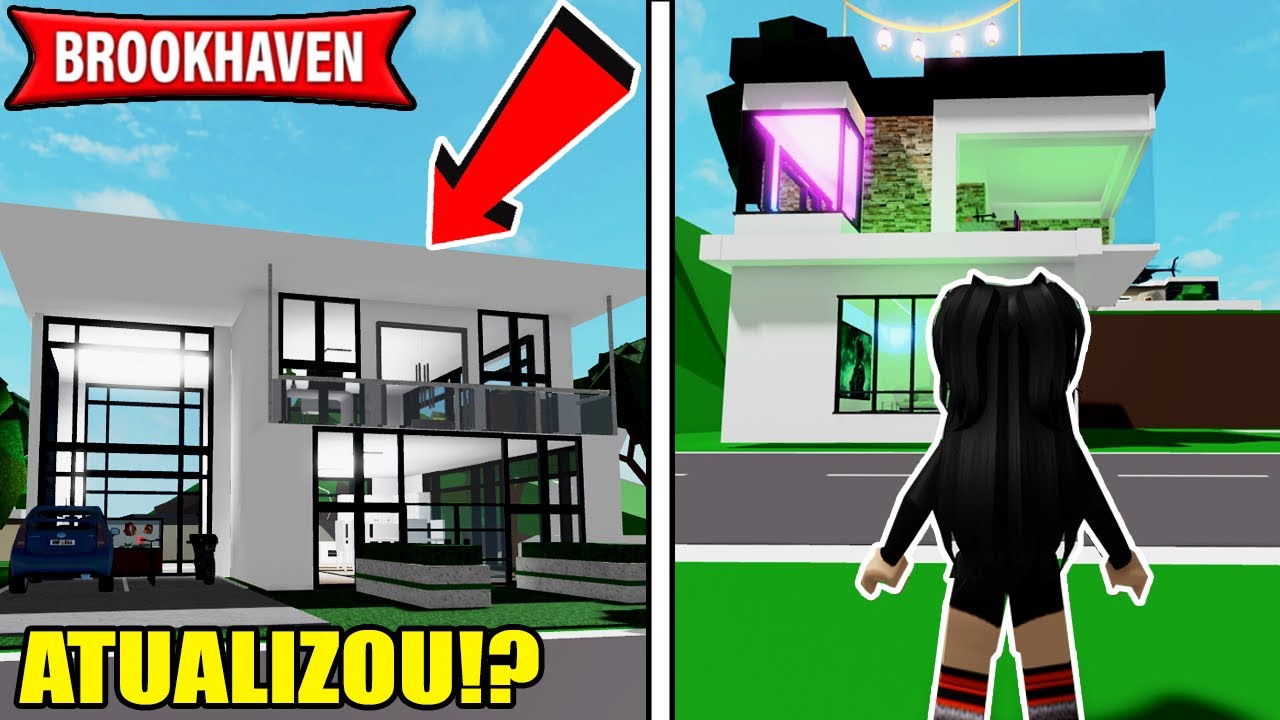 como criar casa no brookhaven no roblox