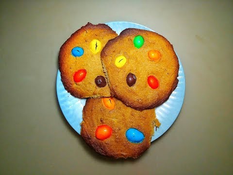 Печенье с разноцветным драже m&m's • Готовить просто
