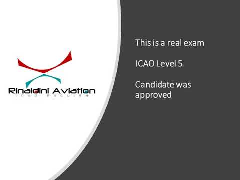 ICAO Level 5 Test 8  - Rinaldini Aviation