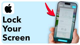 How To Lock The Screen On iPhone