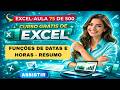 Curso Grátis de Excel - Curso Completo de Excel - Aula 75 de 500 - Resumo do Módulo 4