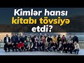 Kitabçılar, naşirlər və yazıçılardan kitab tövsiyələri - I GƏNCƏ KİTAB SƏRGİSİ