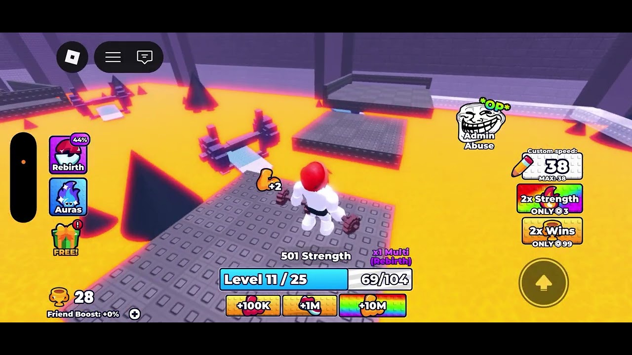 Survive LAVA for Brainrots