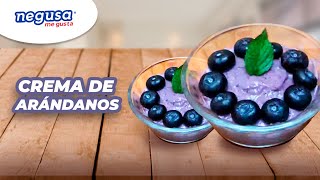 Crema de arándanos - Diana Uypan