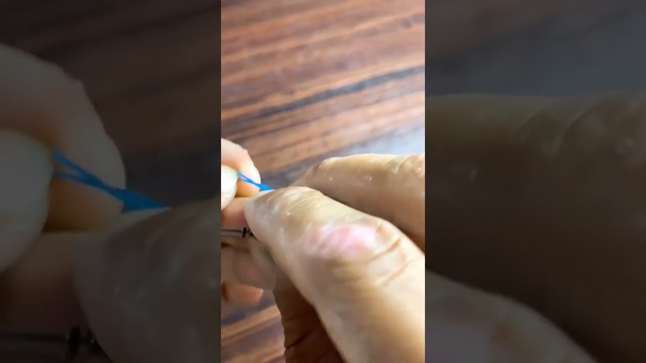 Cara mudah mengikat snap ke senar pancing #casting #fishing #tutorial #shorts