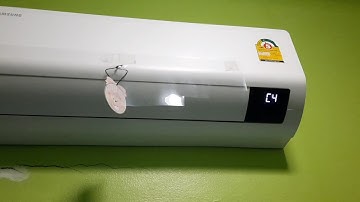 วิธีแก้ แอร์ซัมซุง เปิดแล้วดับเอง Error C4 22⁉️ #แอร์ไม่เย็น #แอร์ซัมซุง How to fix Error #samsung g