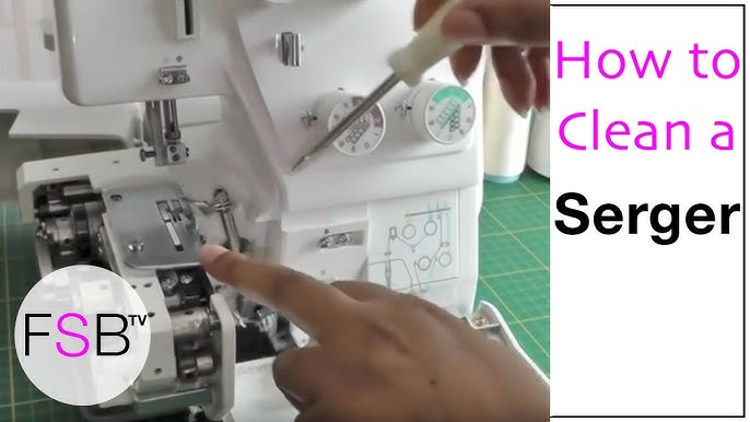 Brother 1034D Serger 23 Serging Curves 