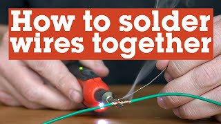 How to solder two wires together | Crutchfield Resimi