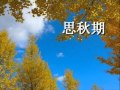 思秋期 (カラオケ練習)
