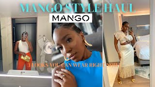 Mango Haul | 3 looks for spring/summer | re-wear all summer 2022