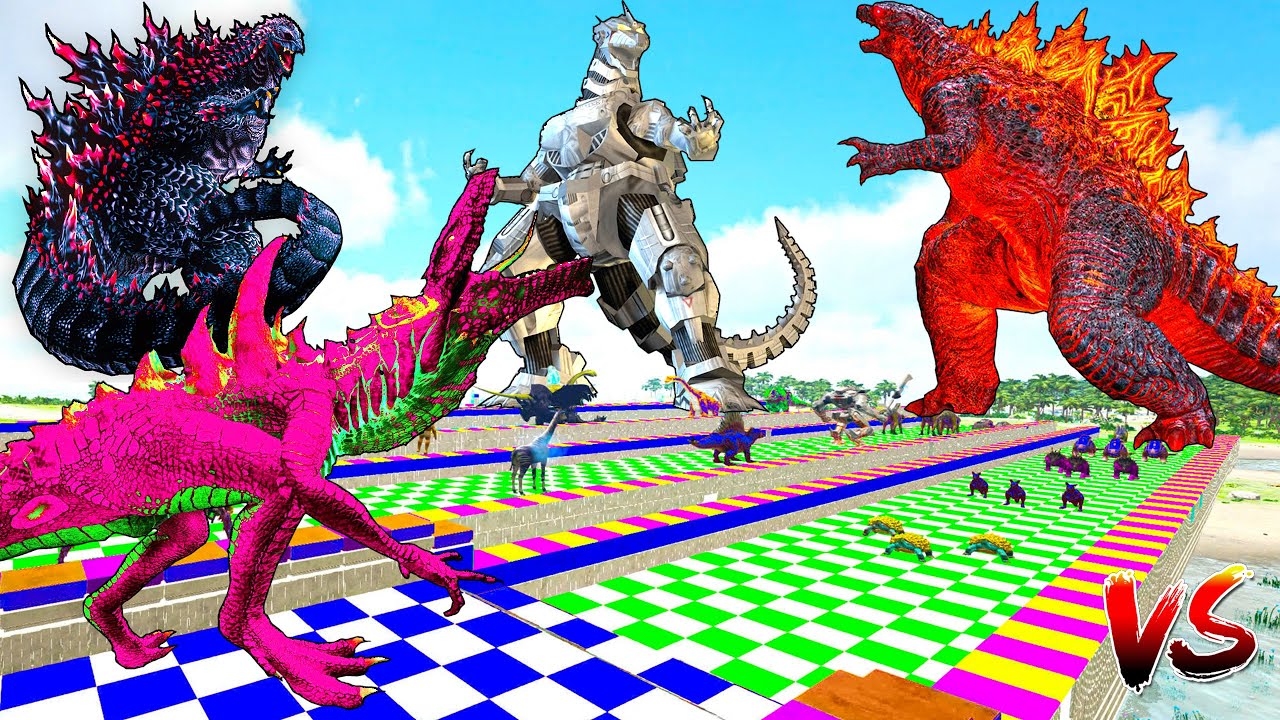 NEW DINOS 2025 Take On King Titan, Rockwell & More – Ultimate ARK Battle!