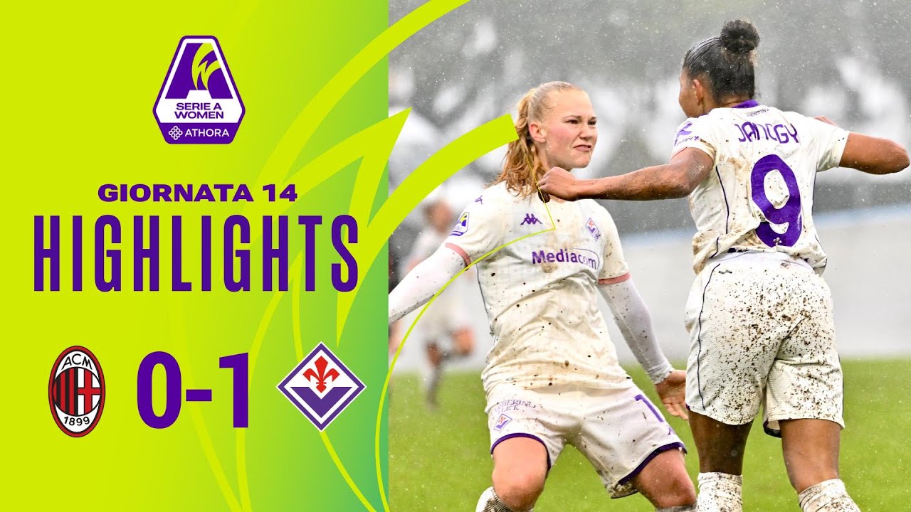 Milan-Fiorentina 0-1 | Janogy regala tre punti alla viola | #SerieAWomenAthora