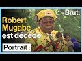 Portrait de robert mugabe dcd  95 ans