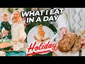 WHAT I EAT IN A DAY + HOLIDAY TABLESCAPE IDEAS!