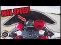 Yamaha R1 Top Speed CHALLENGE! MAXED OUT!