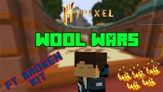 This kit BREAKS this new GAME MODE || Hypixel Wool Wars