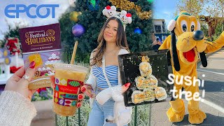 EPCOT Festival of the Holidays Vlog ☃ (i saw Neil Patrick Harris?!)