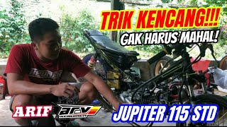 BONGKAR RAHASIA JUPITER 115 STANDAR TUNE UP BY ARV KEBUMEN