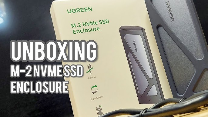 Test] Boitier Ugreen SSD M.2 NVMe SATA USB 3.2 Gen 2 - Ugeek