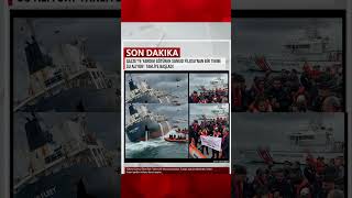 Son Daki̇ka Gazzeye Yardım Götüren Sumud Filosundaki Bir Tekne Su Alıyor Tahliye Başladı