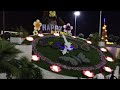 Dubai Miracle Garden at Night , The World&#39;s Biggest Natural Flower Garden