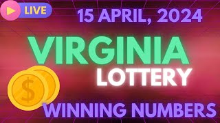 Virginia Day Lottery Results For - 15 April 2024
