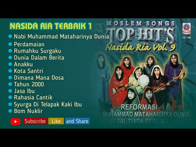 Qasidah Nasida Ria Group Full Album Terbaik Semaran9 class=