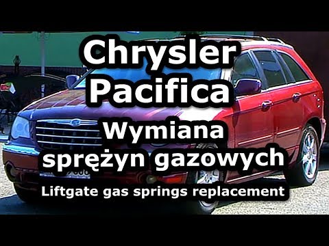 Chrysler Pacifica 2007 Limited Awd 4.0 24V Wymiana Sprężyn Gazowych - Youtube