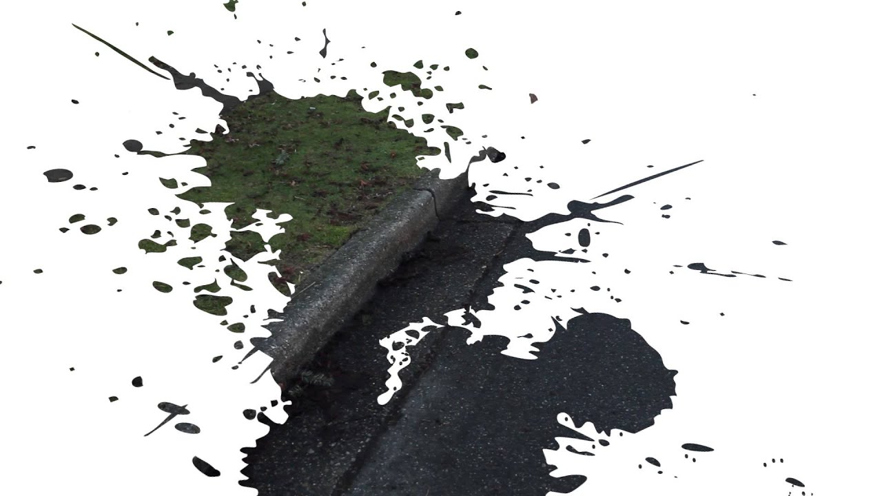 Paint splatter Look Dev Progress (Unfinished Swan Effect) - YouTube