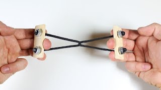 DIY CLASSIC INDIAN PUZZLE GAME WITH ROPE