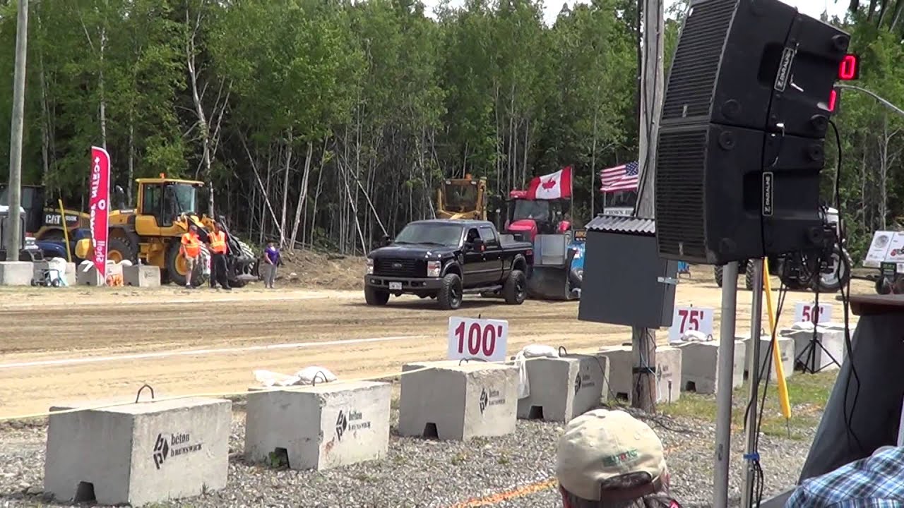 Paul Gagnon at Grand Falls tractor pull 2015 YouTube