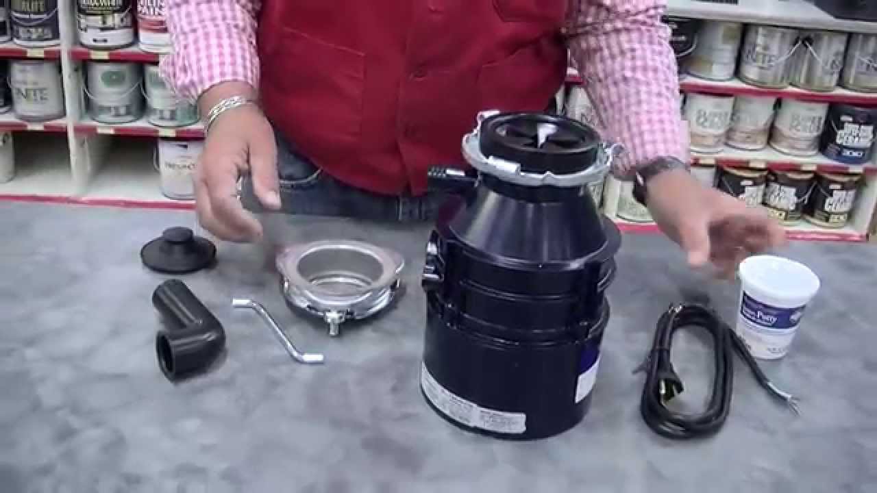 How to install or replace a garbage disposal - YouTube