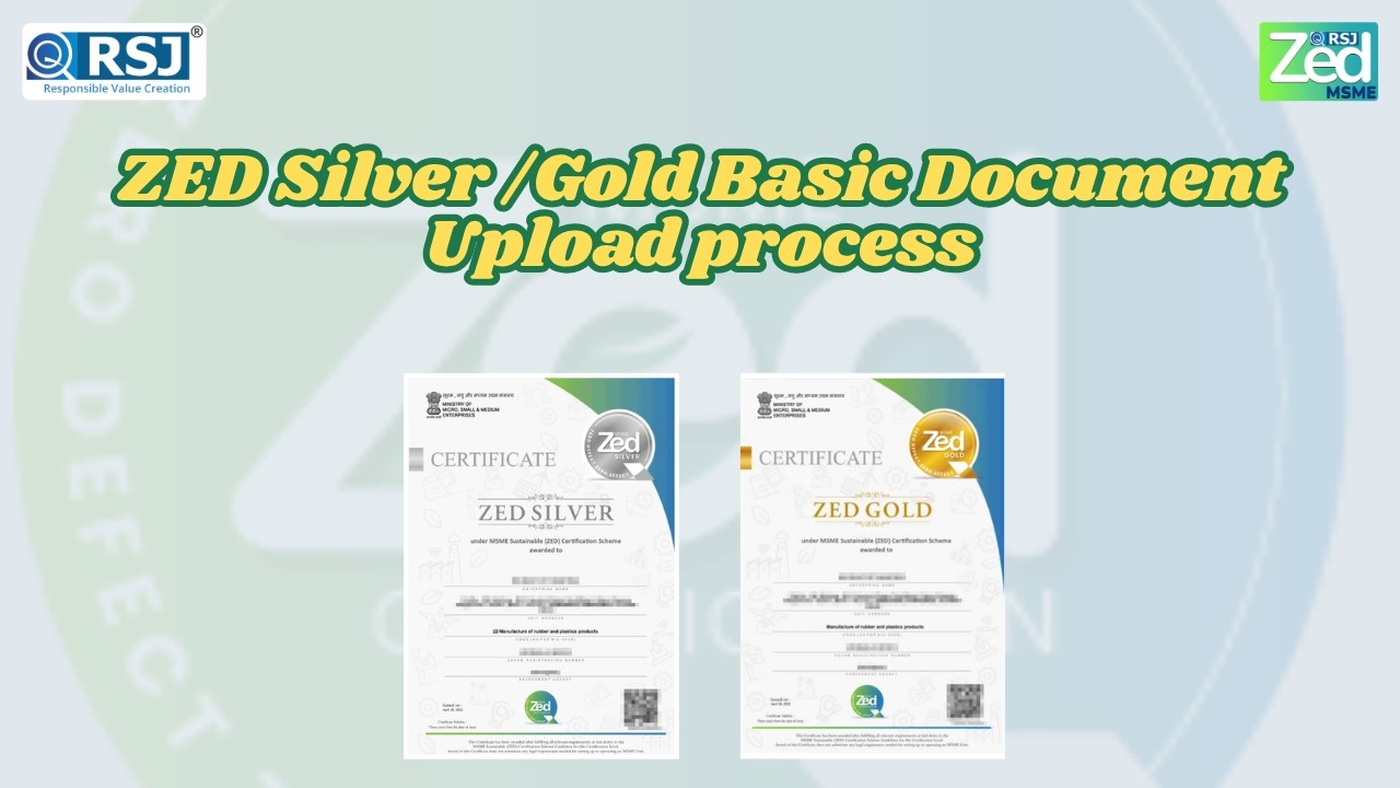 Master the ZED Silver & Gold basic document upload process - YouTube