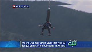 Will Smith Bungee Jumps To Celebrate 50th Birthday