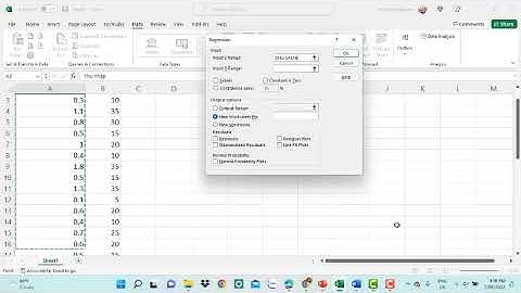 Hồi quy đơn biến bằng Excel