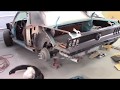 1968 Mustang outer wheel house. "Jade" part 24