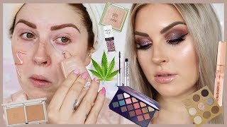 Glitter New Years Makeup ✨ First Impressions Full Face 💕