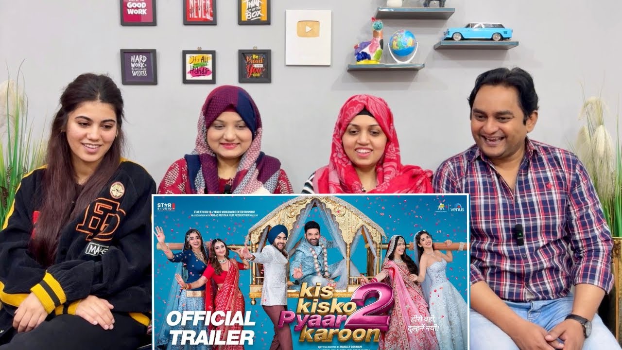 Kis Kisko Pyaar Karoon 2 Official Trailer Reaction! | Kapil Sharma, Warina, Tridha, Parul, Anukalp