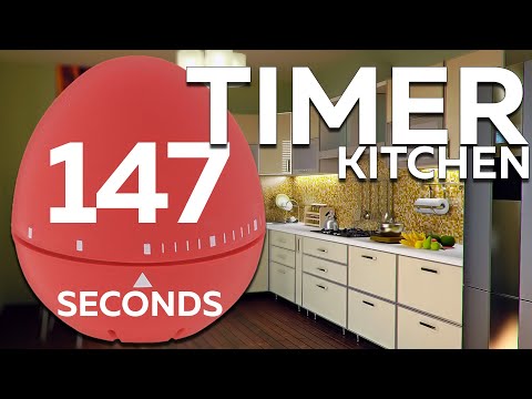 147 seconds Cooking timer | 2min 27sec Egg TIMER