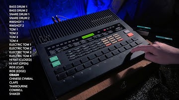 Yamaha RX5 | All 24 Internal Sounds