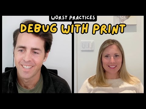 Worst Practices in Software Development: Leah Culver debugs with print statements