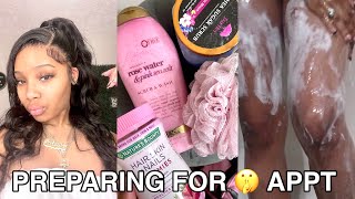 EXTREME 🤫 APPT GRWM (body care, shower routine, outfit + more)
