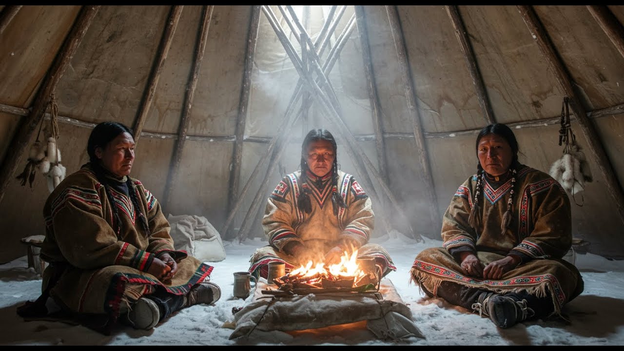 The Ventilation Engineering Plains Tribes Used to Heat Tipis at -30°F